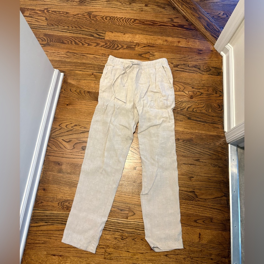 Set of 2 linen joggers/pants